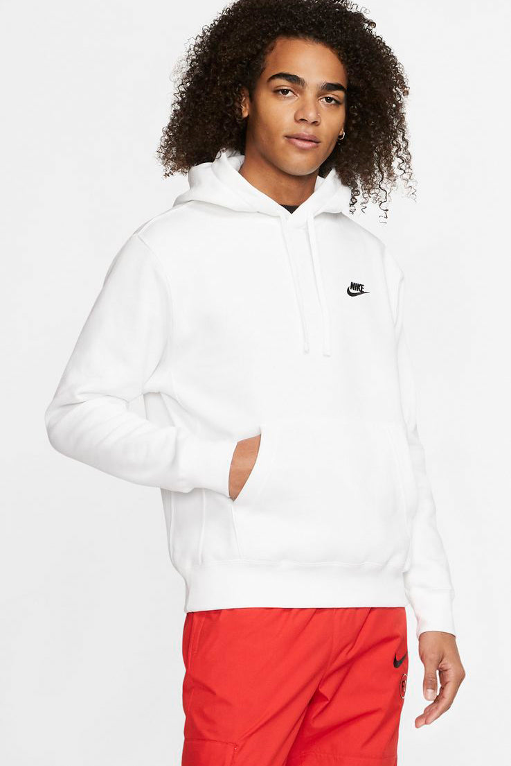 Sportswear Club Fleece Kapuzensweatshirt - Weiss