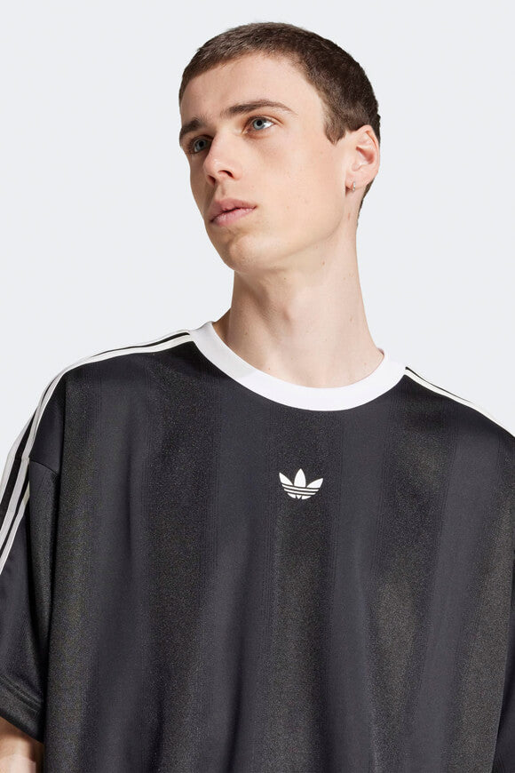 Jacquard Jersey T-Shirt - Black