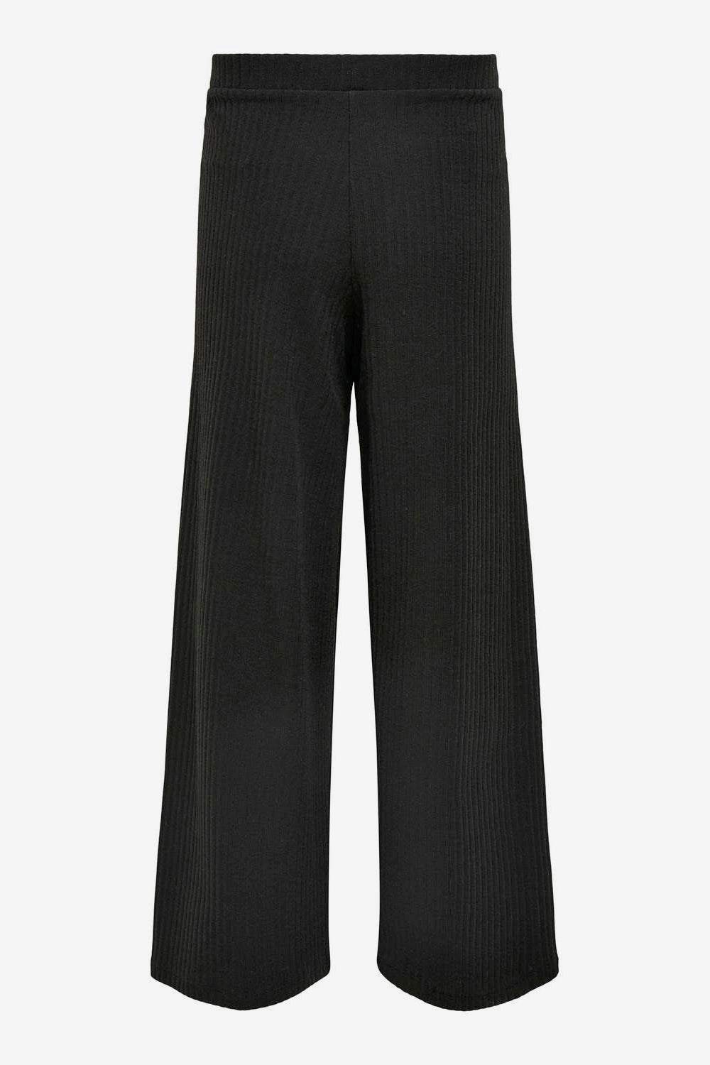 Nella strukturierte Hose - Black