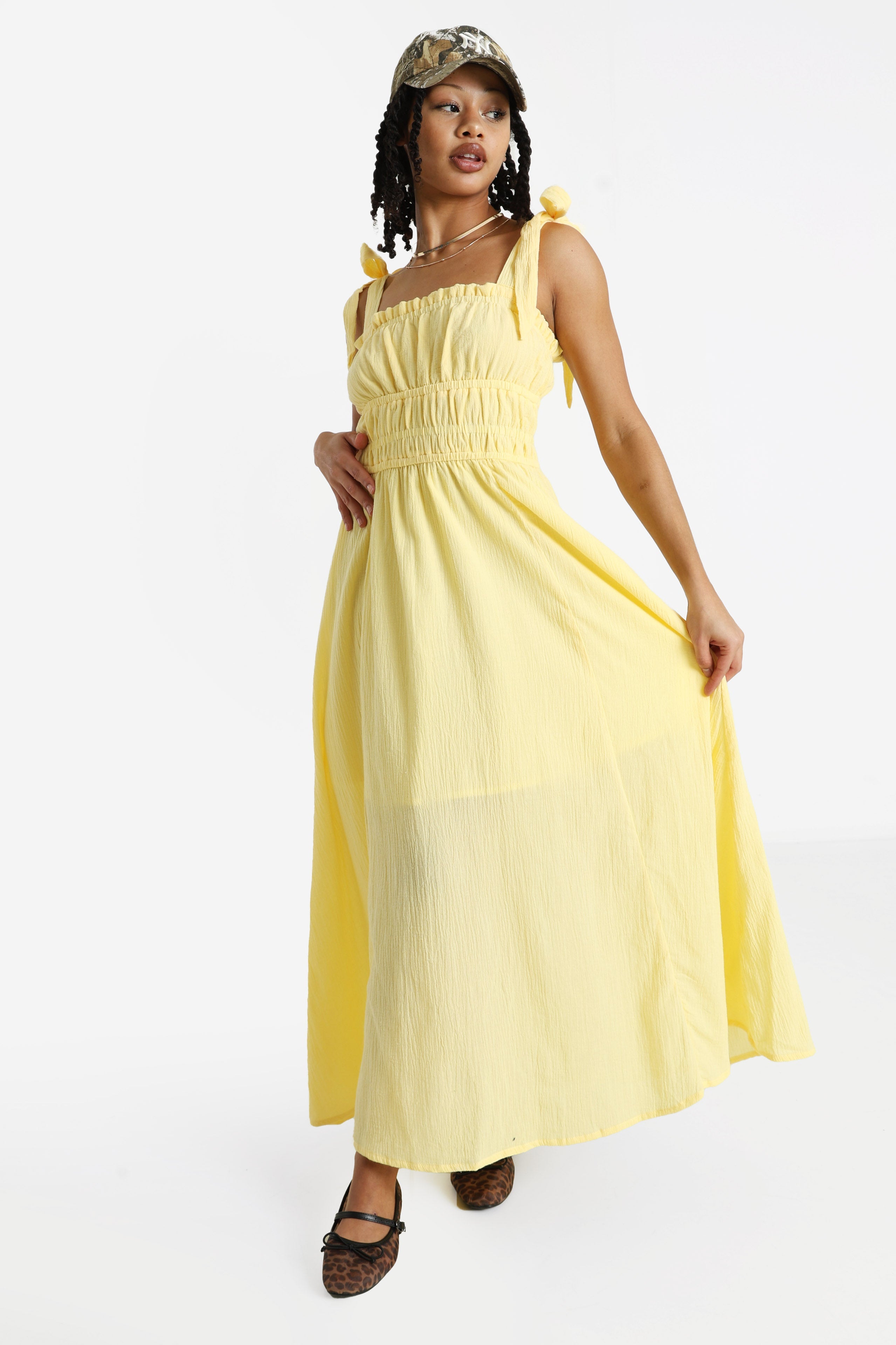 Maxikleid - Gelb
