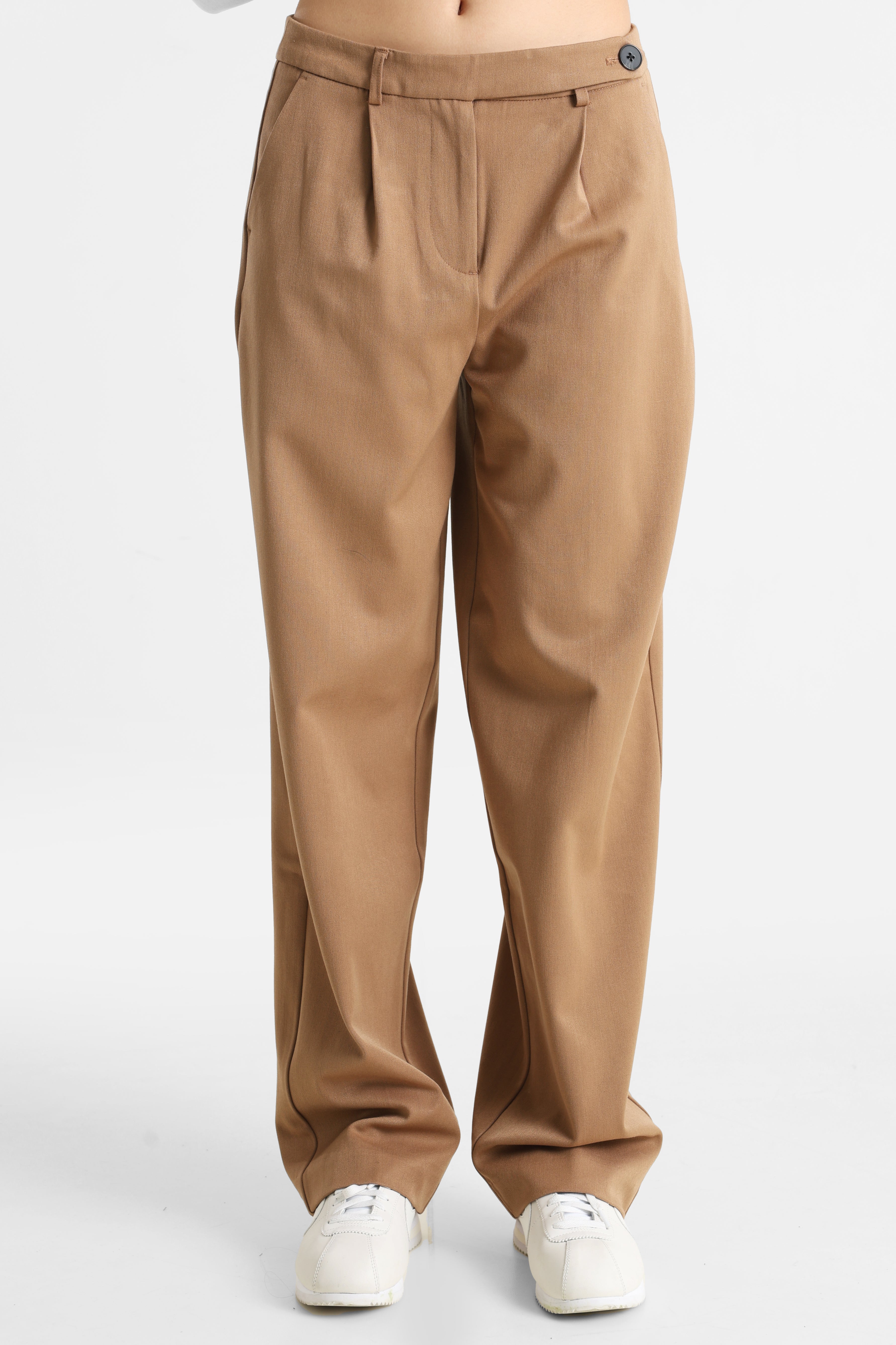 ONLSULAJMA Stoffhose L32 - Cocoa Cream
