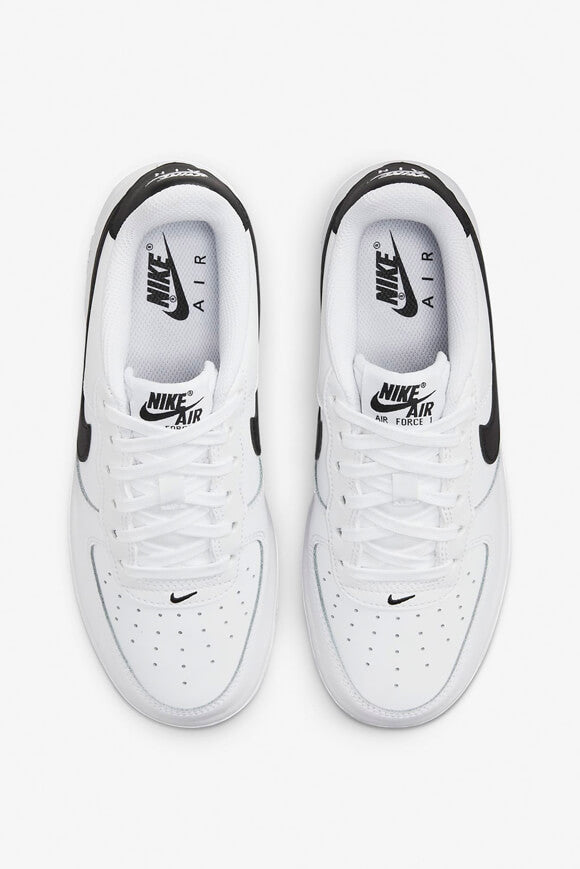 Air Force 1 Sneaker - White + Black