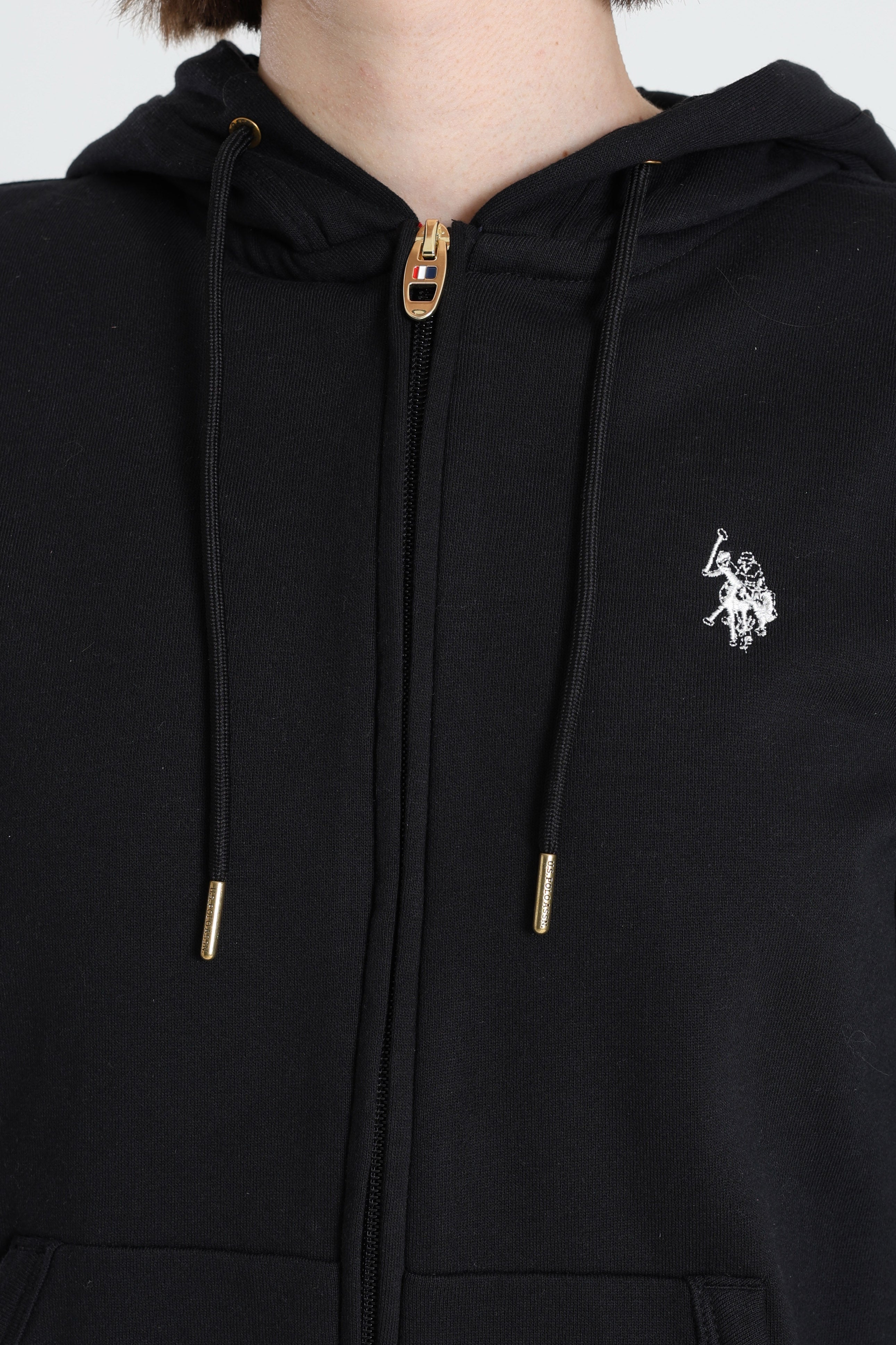 Roby Kapuzensweatjacke - Black