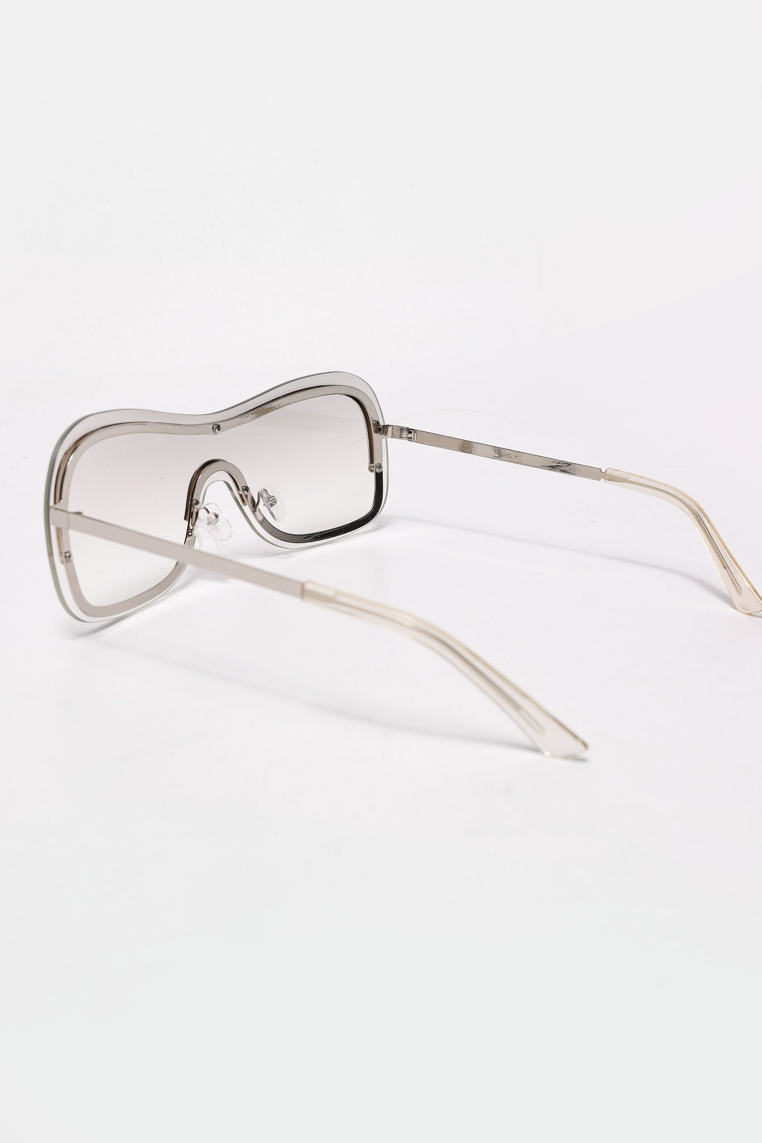 Brille - Silver + Clear