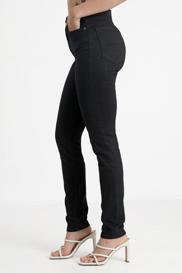 G05 High Rise Skinny Jeans L30 - Black