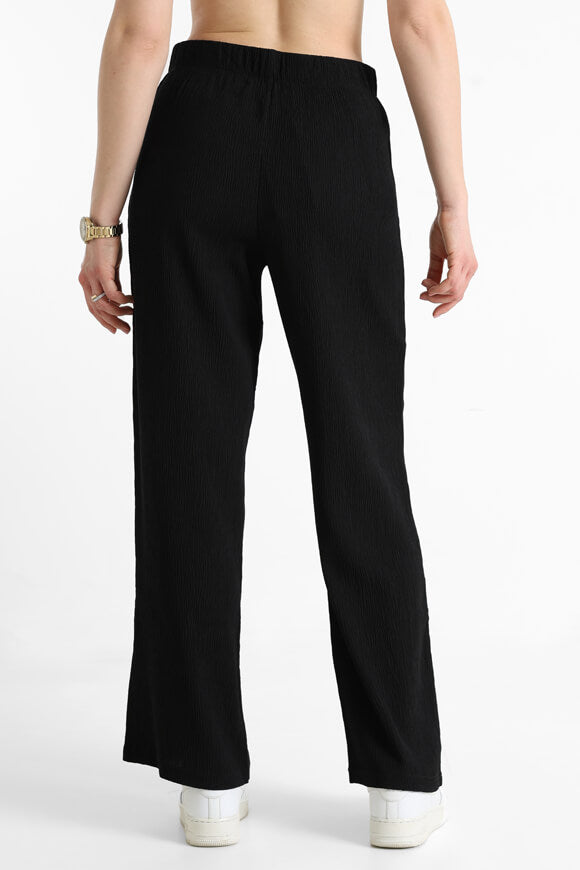 Kaylie Strukturierte Stoffhose L32 - Black