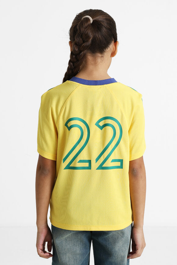 Mesh T-Shirt - Gelb