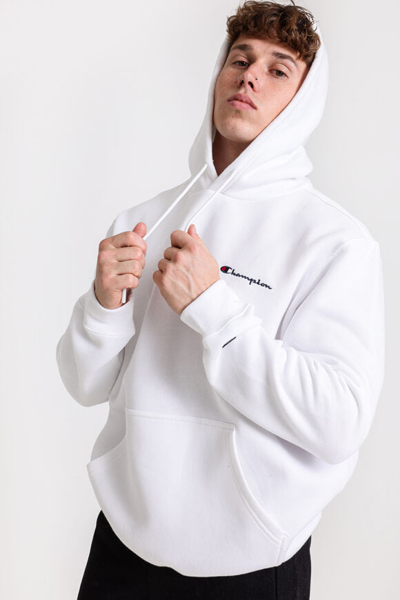 Kapuzensweatshirt - Weiss