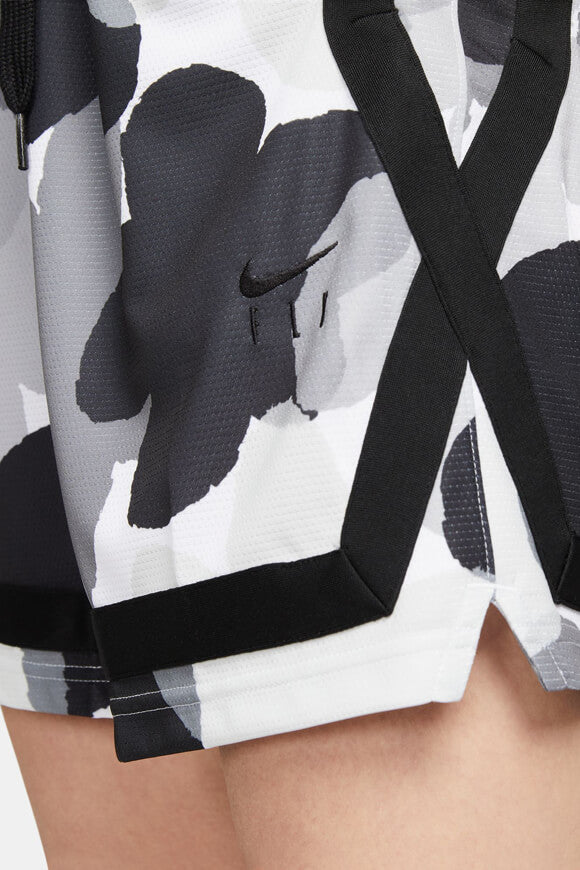 Mesh Shorts - Grau + Schwarz + Weiss
