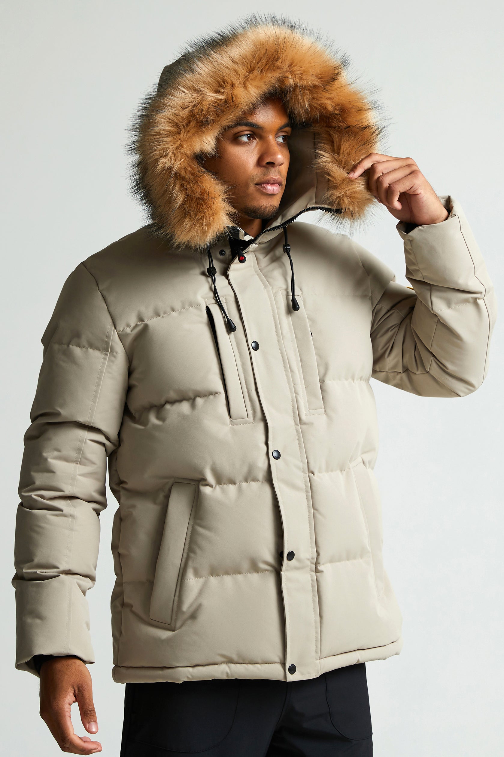 Oshawa 2.0 Puffer Parka - Stone