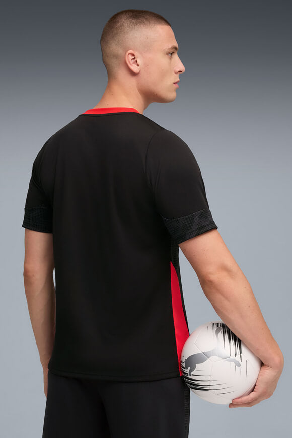 AC Milan Mesh T-Shirt - Black