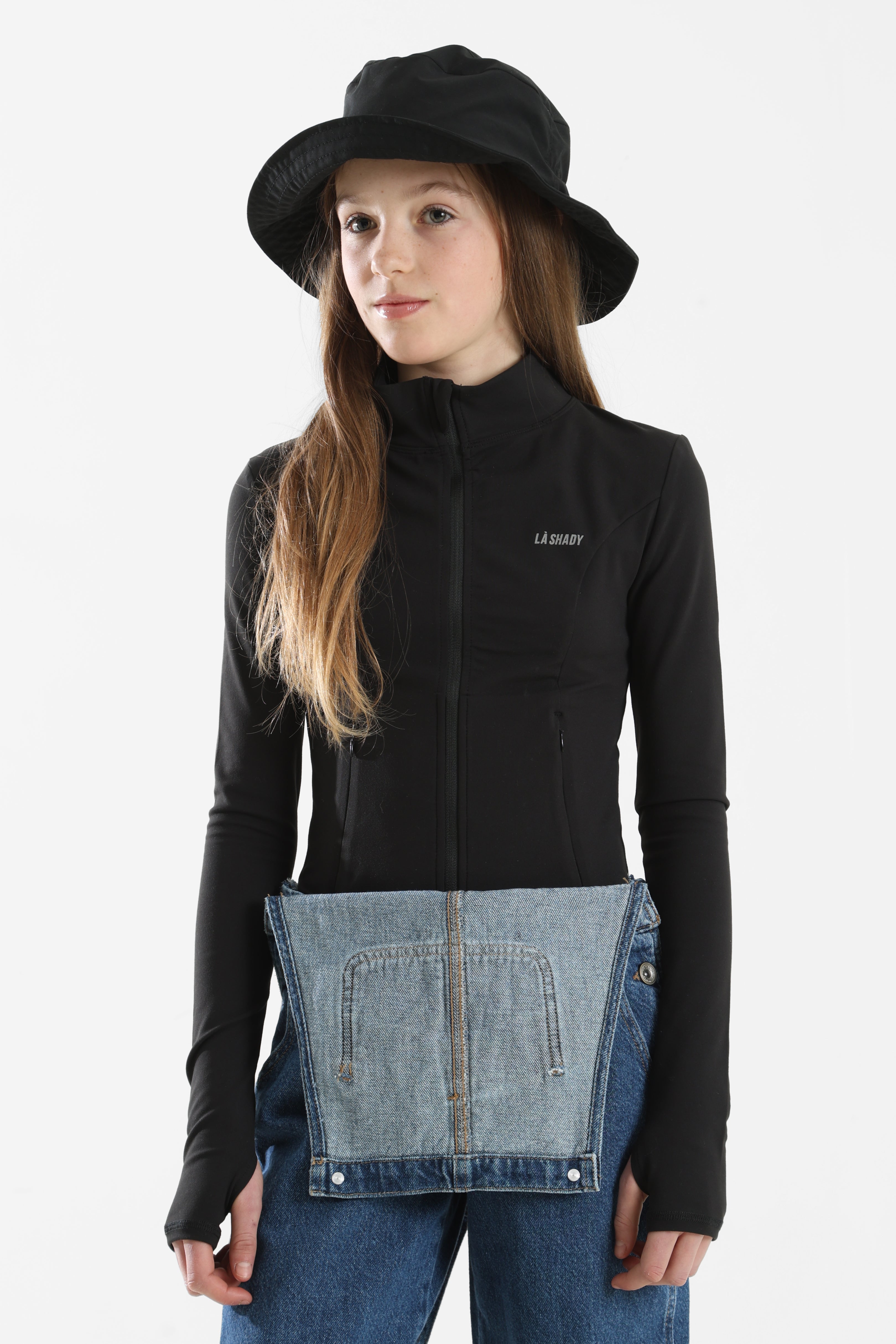 Trainingsjacke - Schwarz