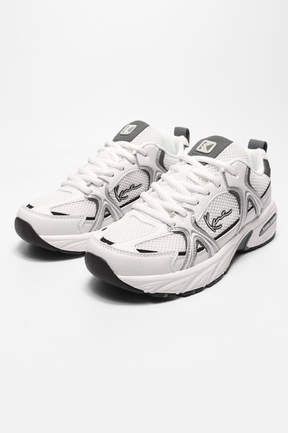 Prime Runner Sneaker - White + Grey + Black