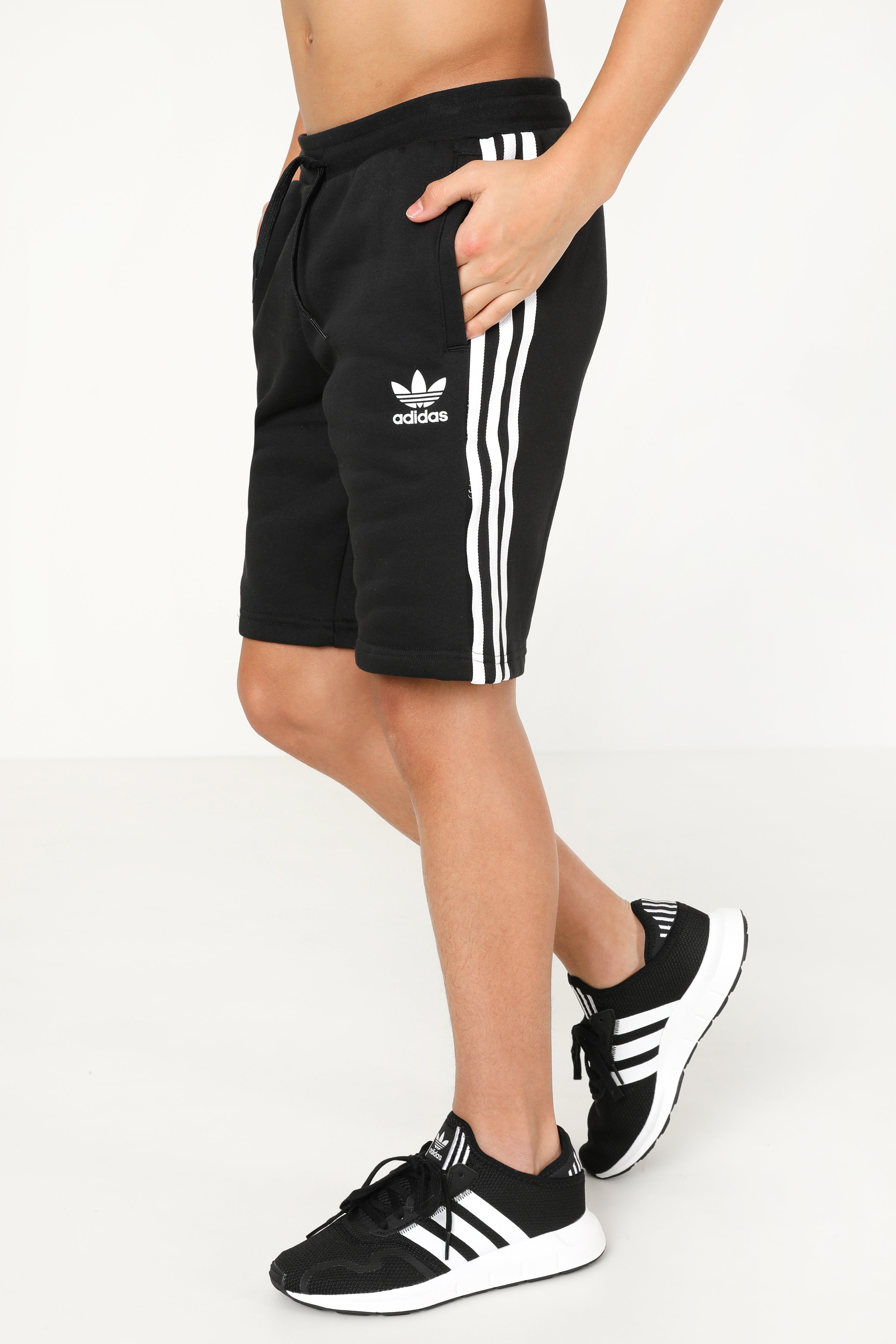 Sweatshorts - Schwarz