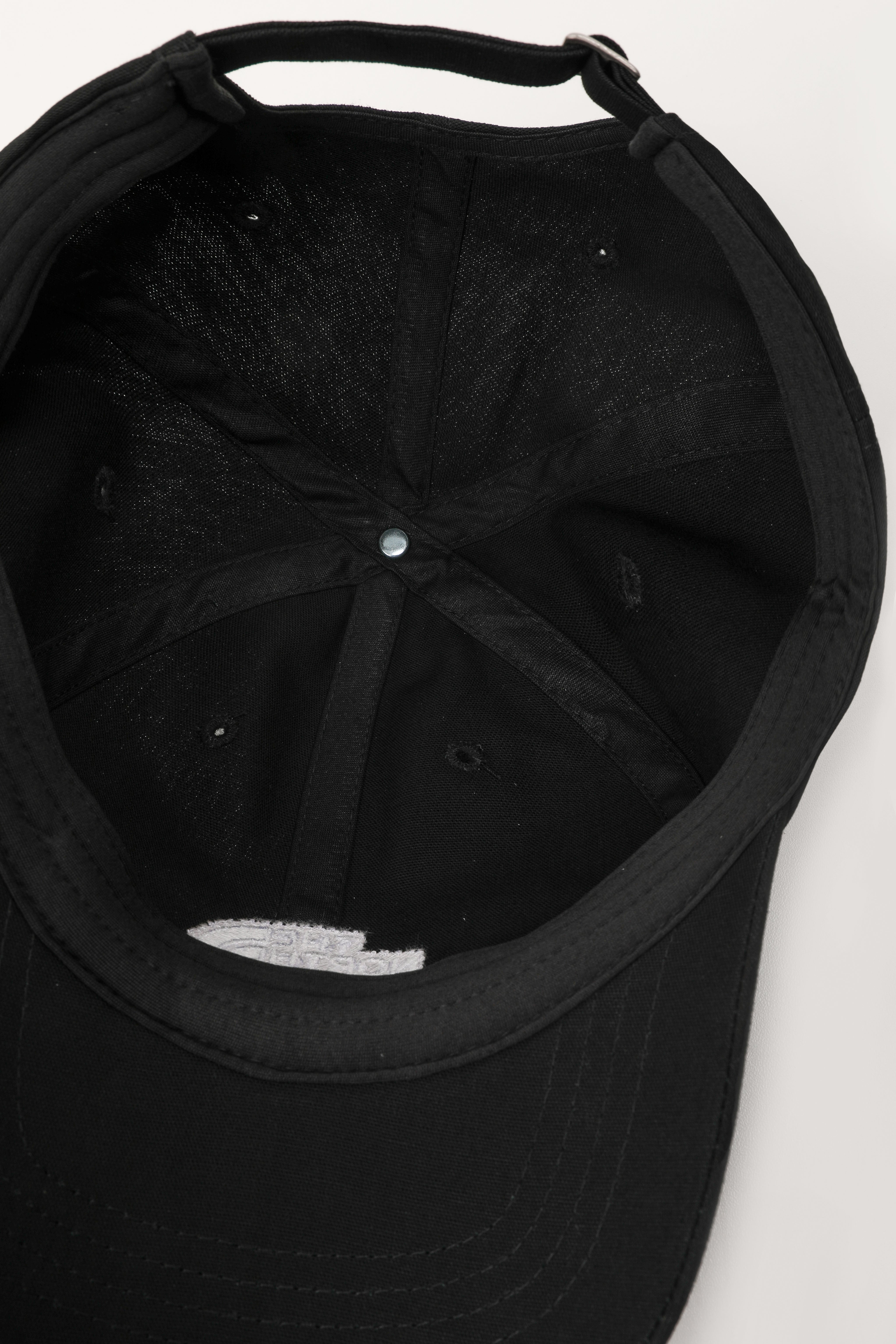 Strapback Cap - Black