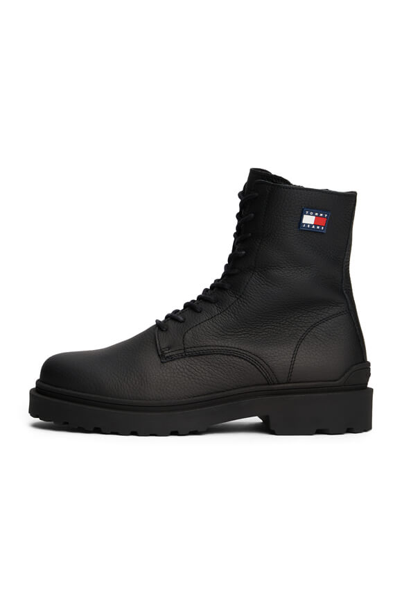 Gefütterte Winterstiefel - Black
