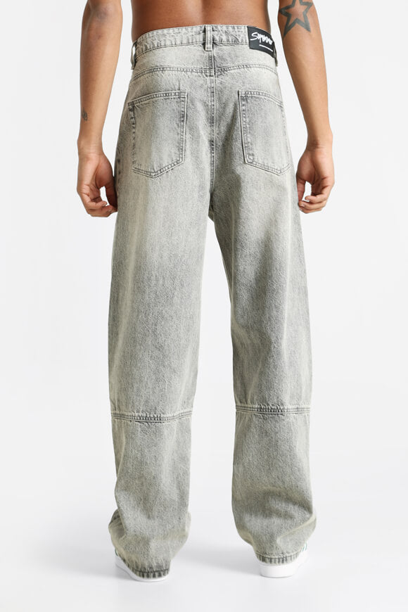 Baggy Fit Jeans - Grau