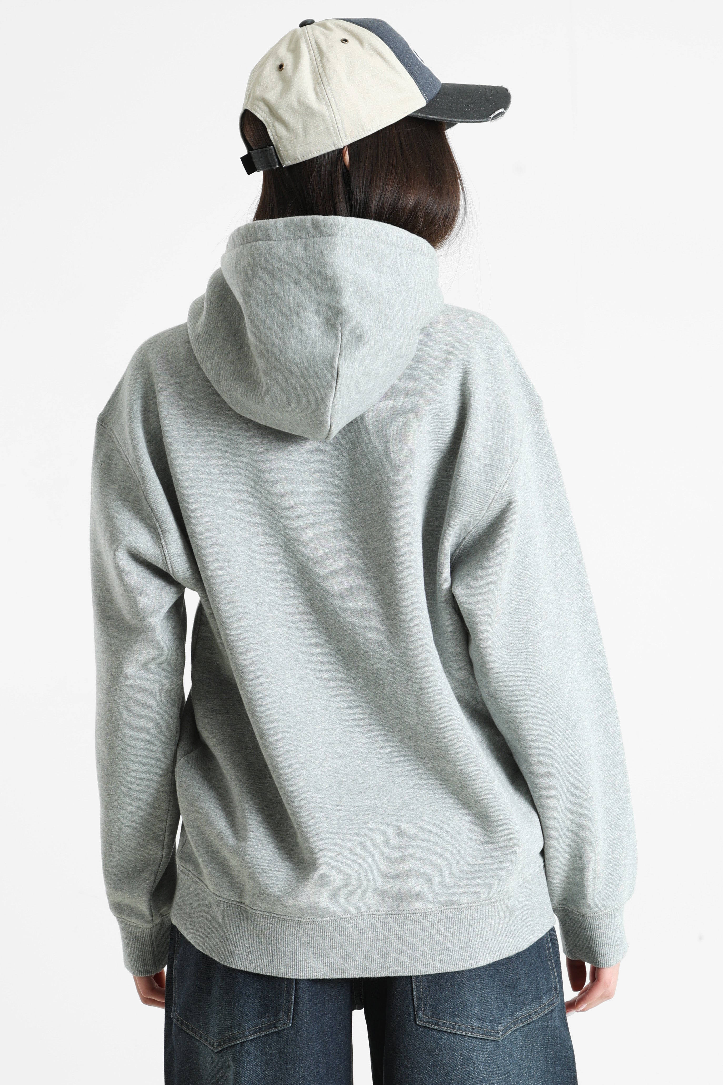 Kapuzensweatshirt - Grey Heather