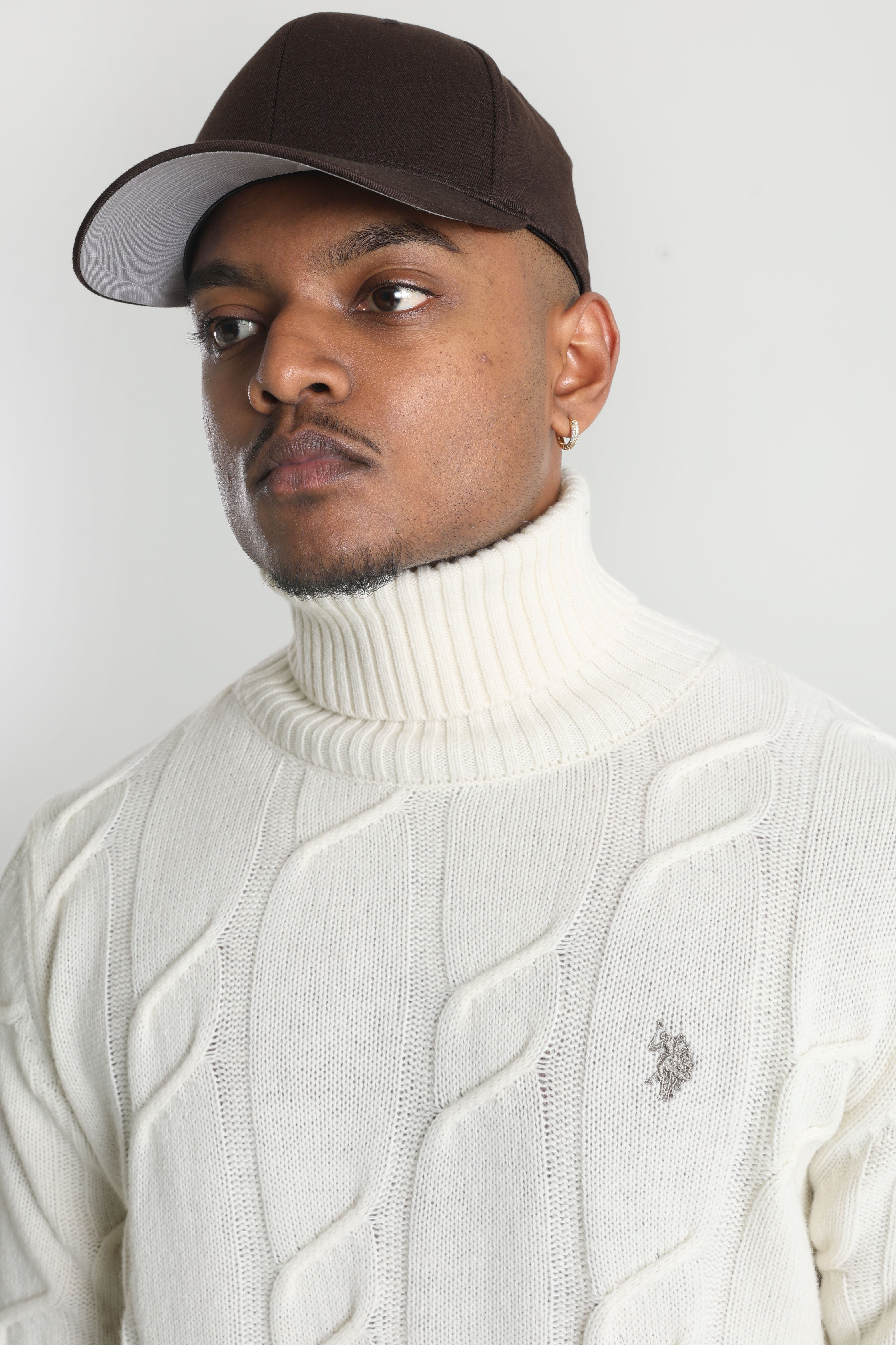 Rollkragenpullover - Offwhite
