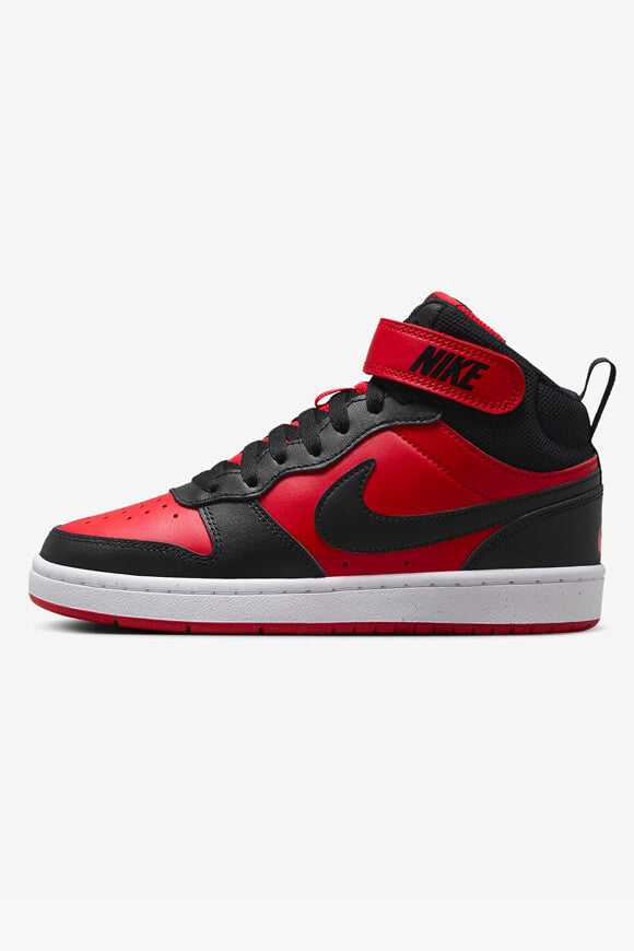 Court Borough 2 Sneaker - University Red + Black + White