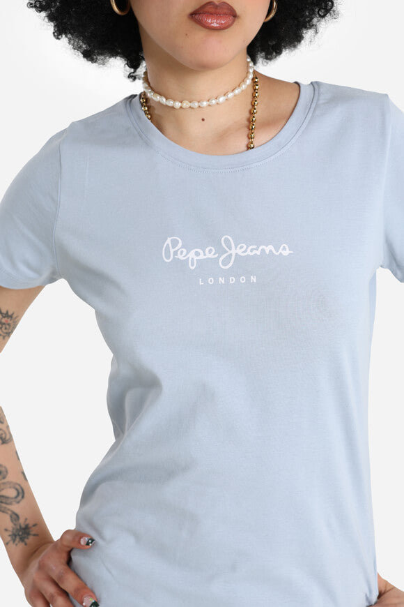 New Virginia T-Shirt - Dazed Blue