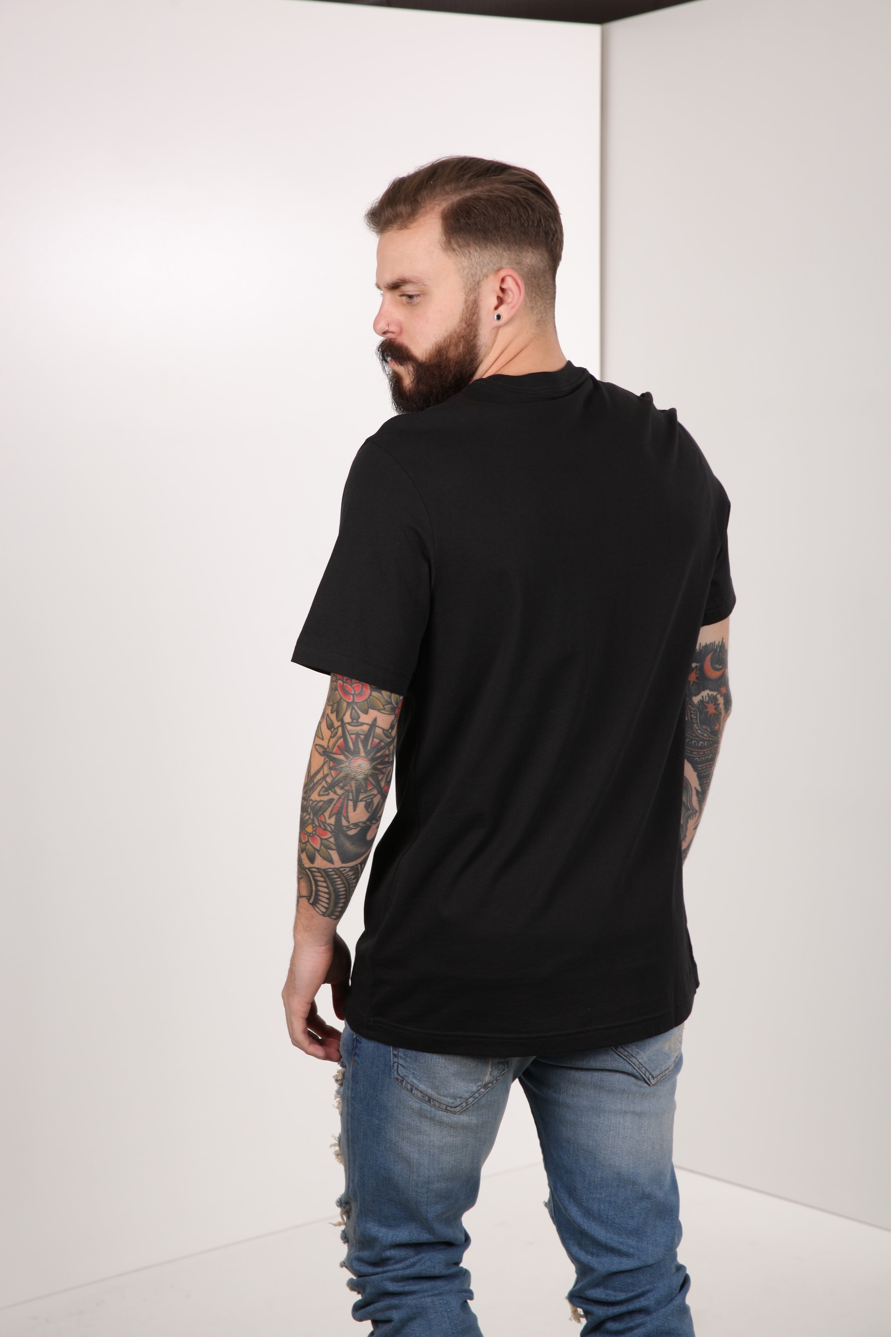 T-Shirt - Schwarz + Weiss