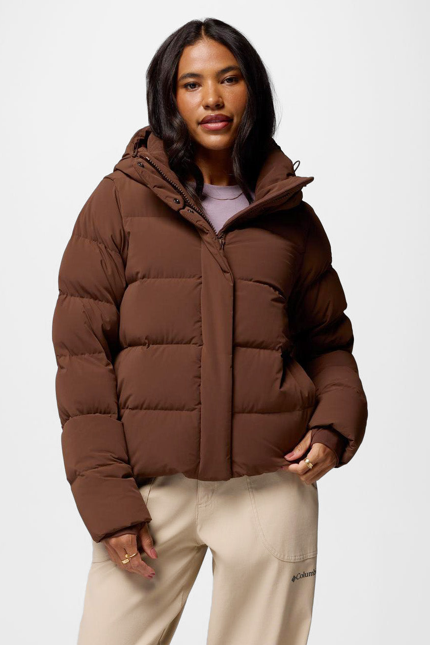 Amaze Puffer Daunenjacke - Tabacco