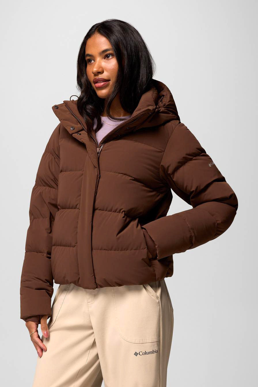 Amaze Puffer Daunenjacke - Tabacco