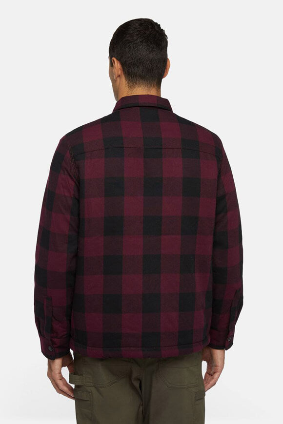 Sacramento Gefüttertes Overshirt - Maroon