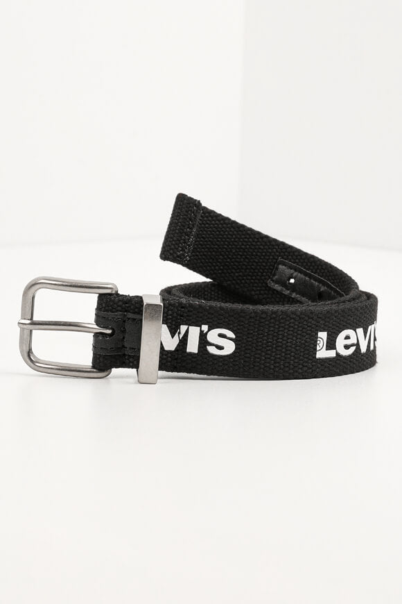 Webband-Gürtel - Schwarz