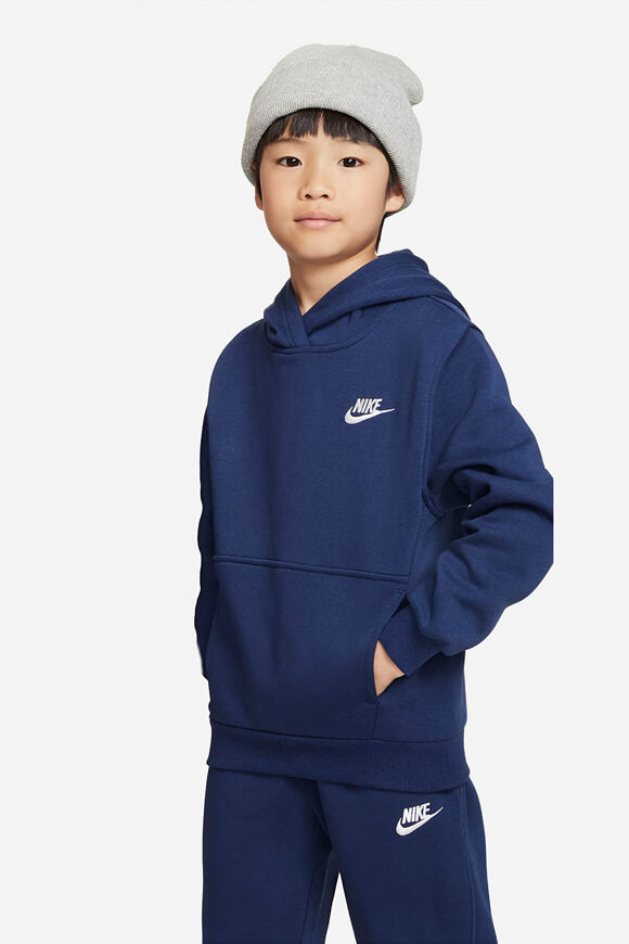 Club Fleece Kapuzensweatshirt - Midnight Navy