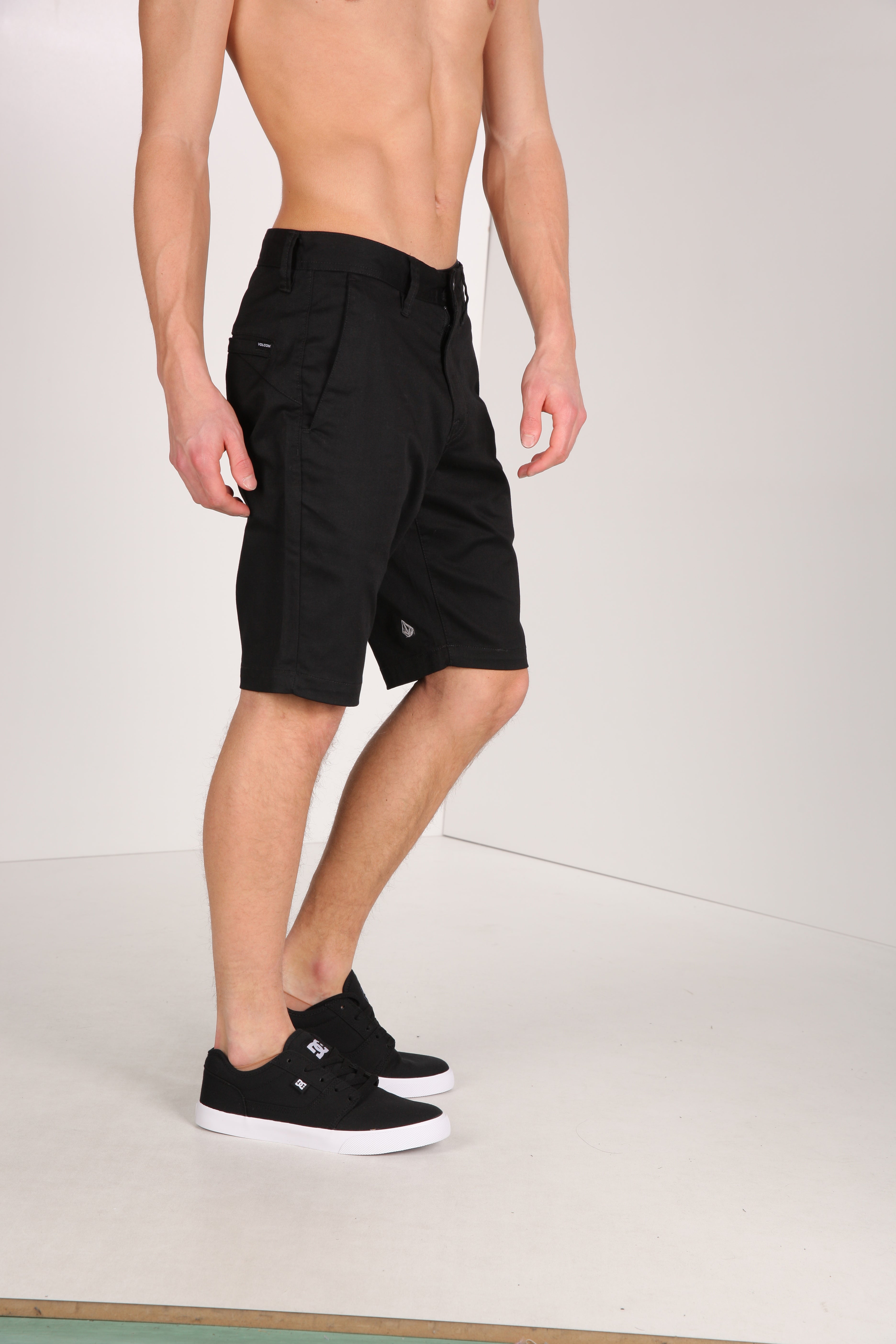 Chino Shorts - Schwarz