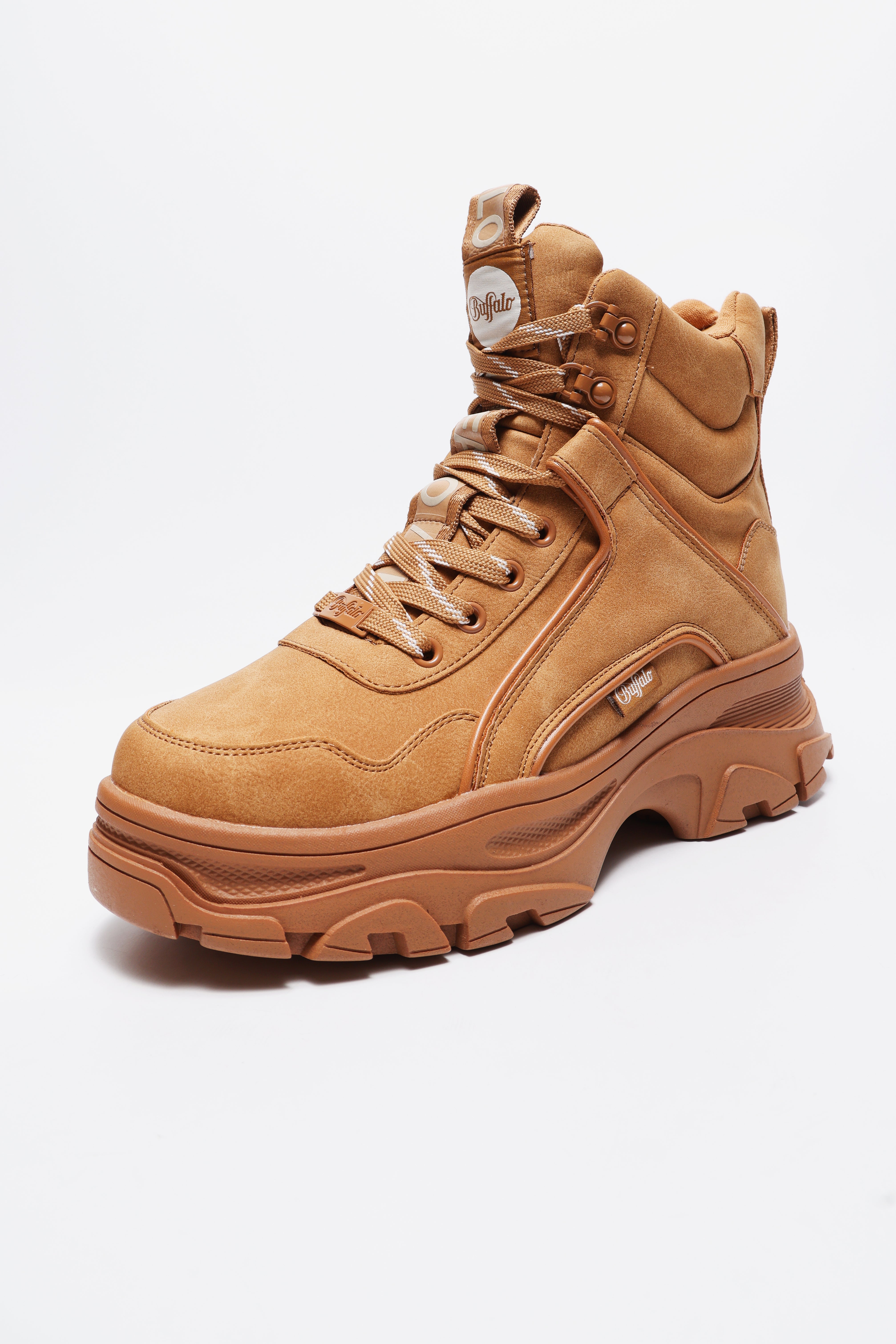 Venom Plateau Winterstiefelette - Cognac