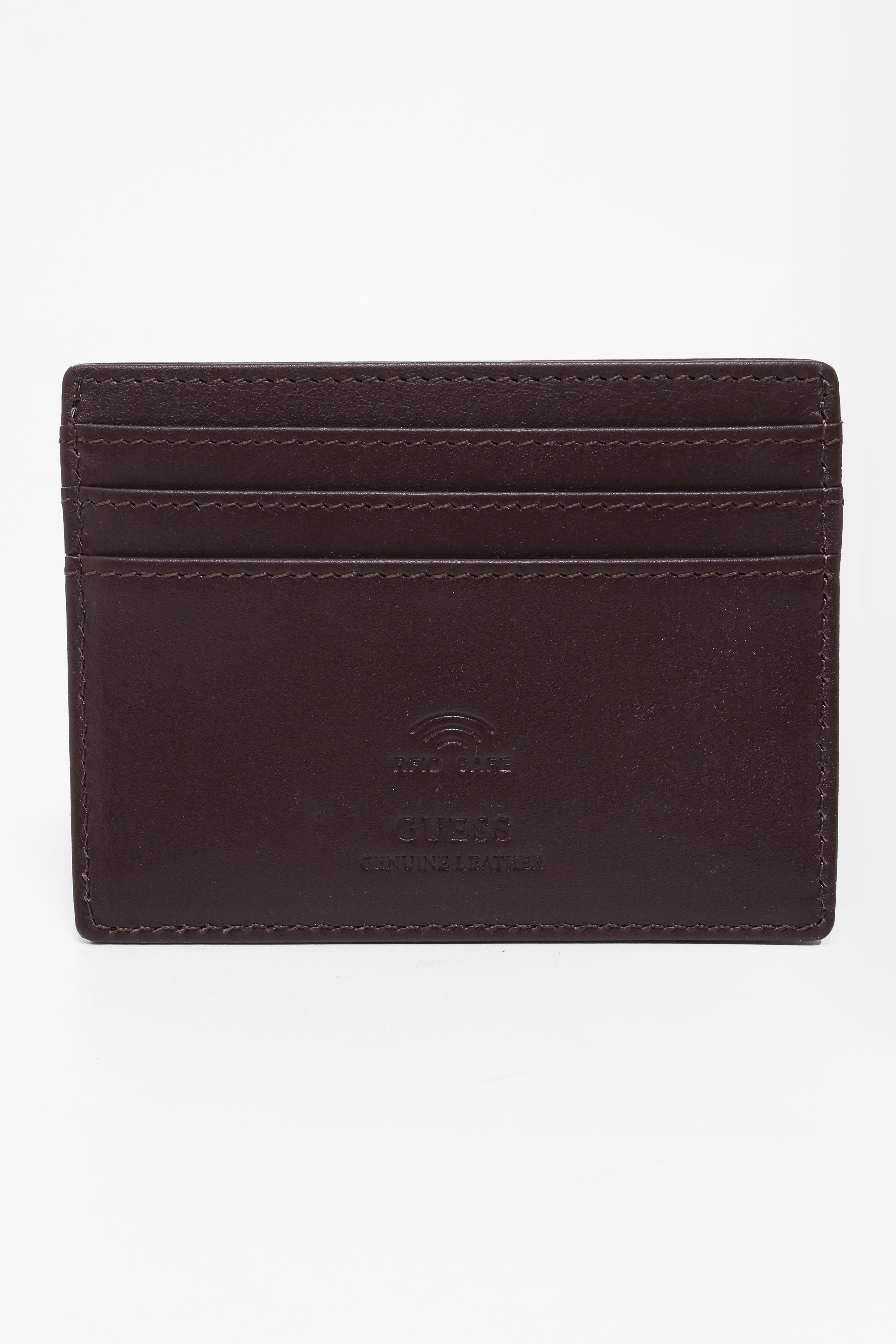 RFID-Kartenhalter - Beige + Brown