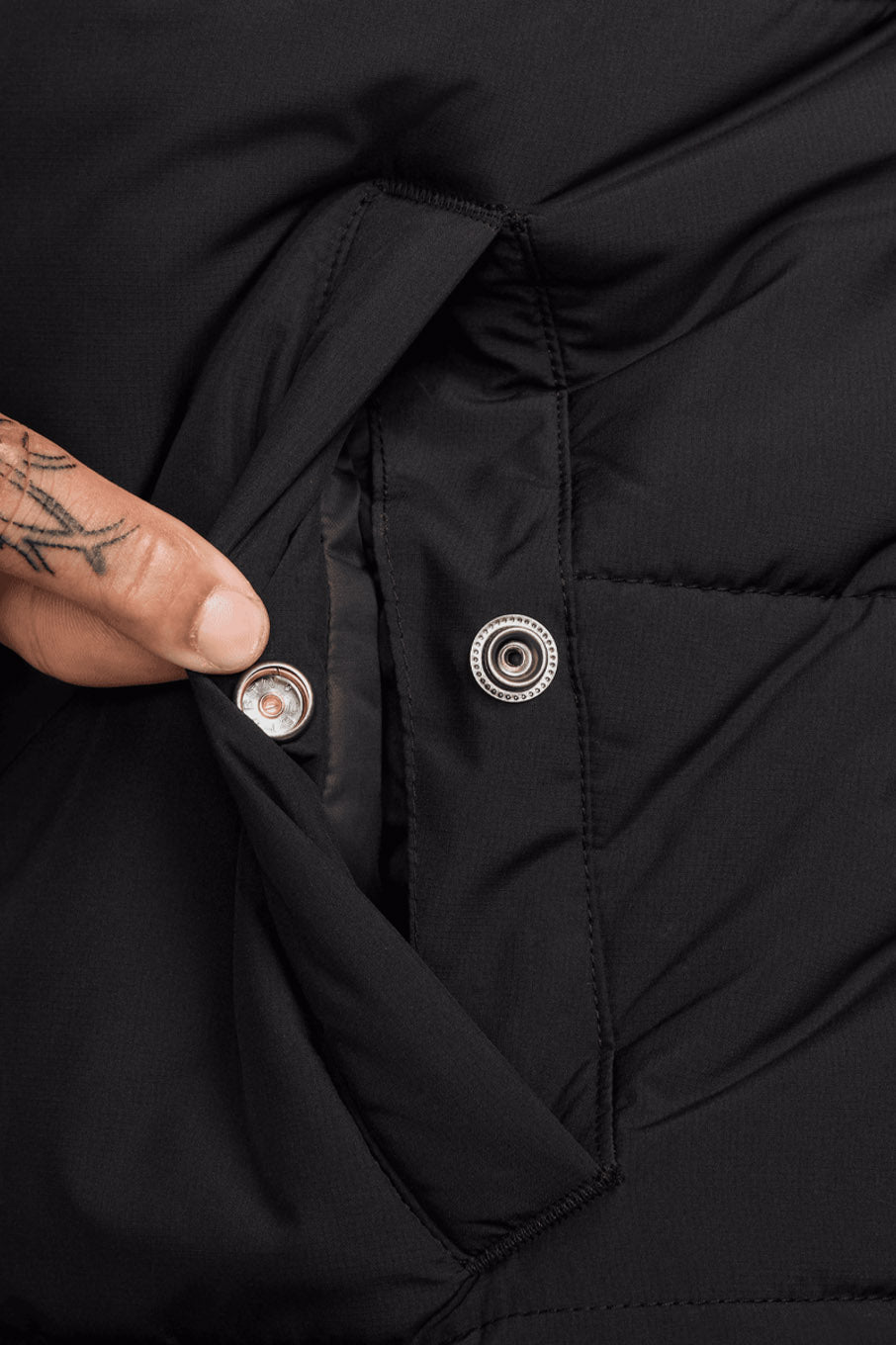 Pufferjacke - Black