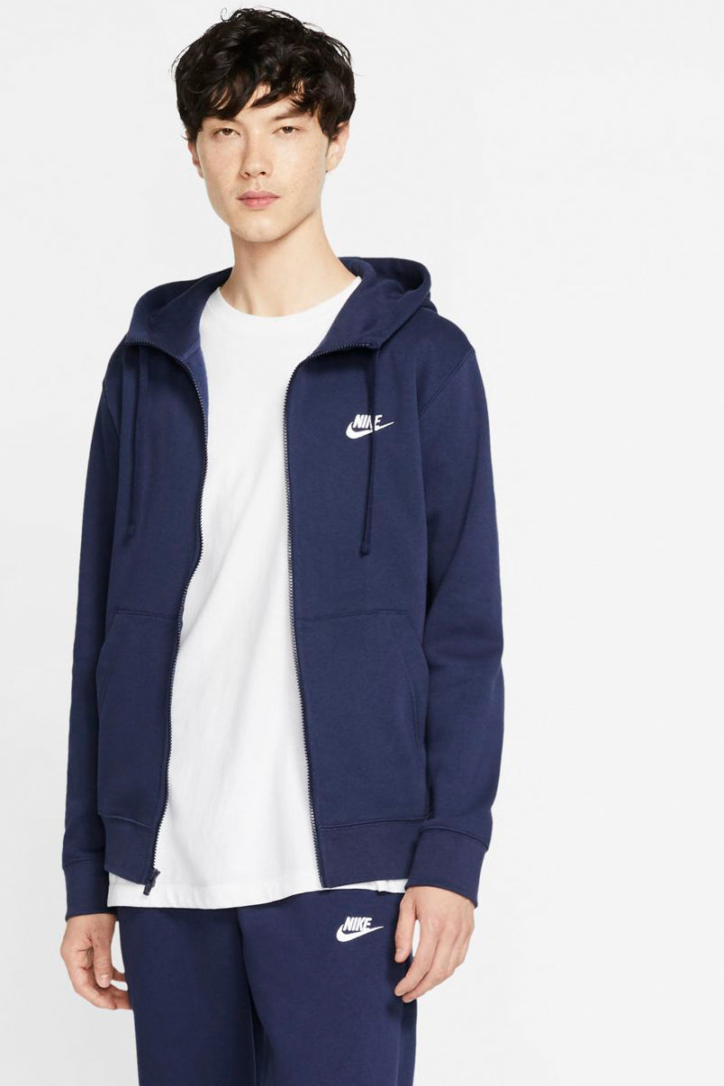 Sportswear Club Kapuzensweatjacke - Midnight Navy