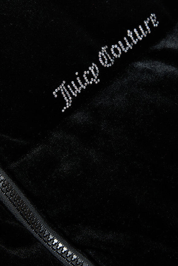 Margo Samt Pufferjacke - Black
