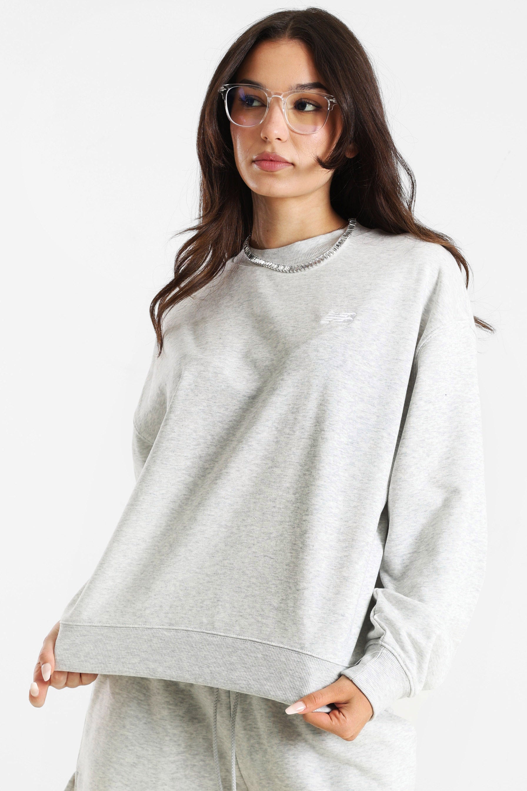 Oversize Sweatshirt - Ash Heather