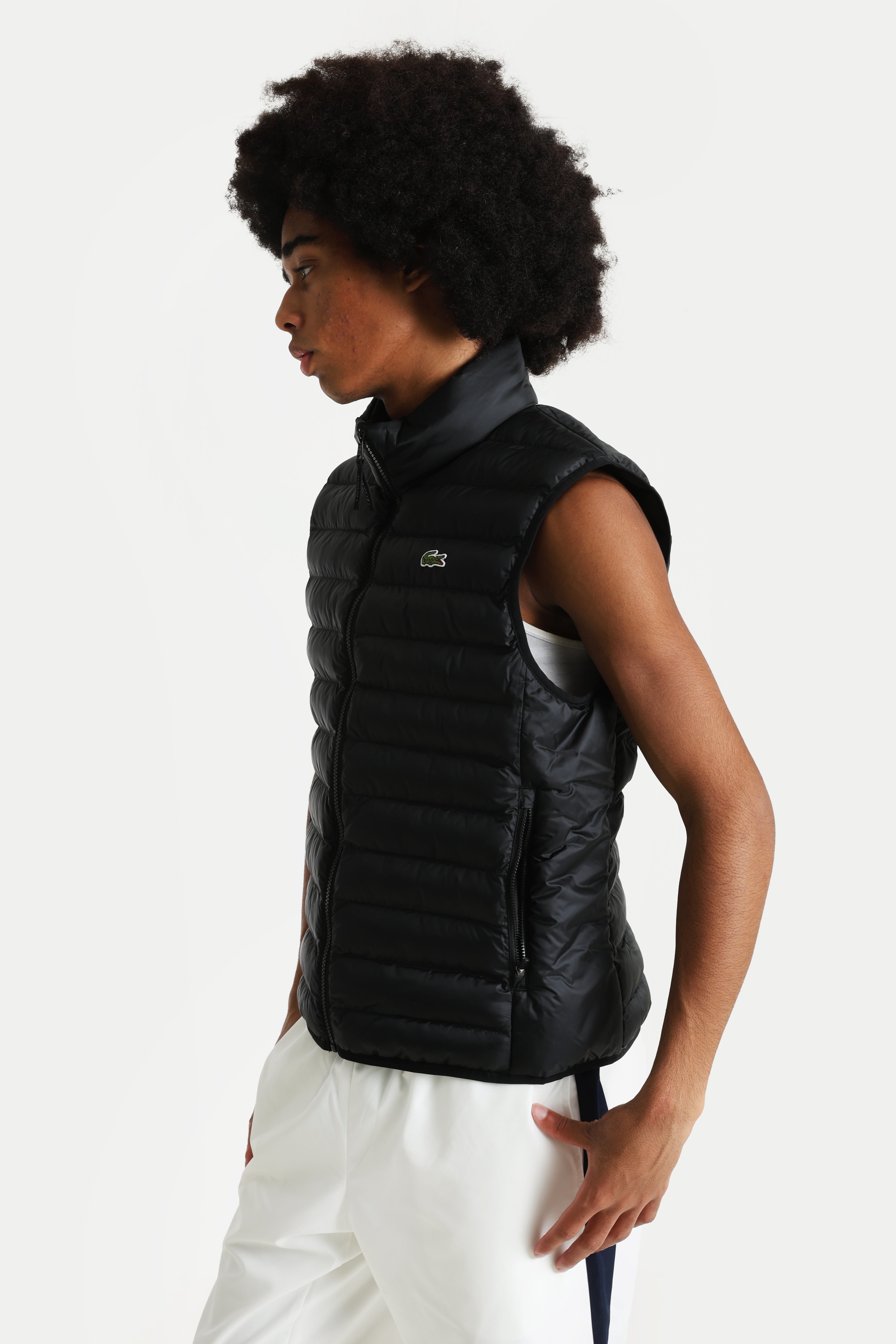 Gestepptes Gilet - Black
