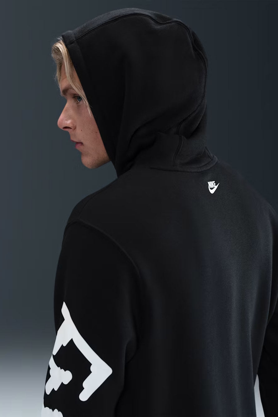 Sportswear Club Fleece Kapuzensweatshirt - Black