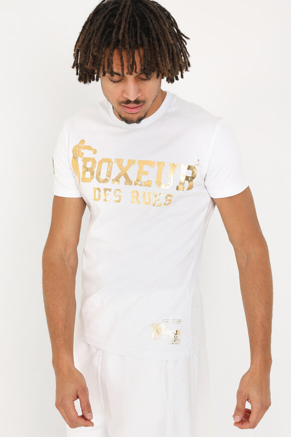 T-Shirt - White + Gold