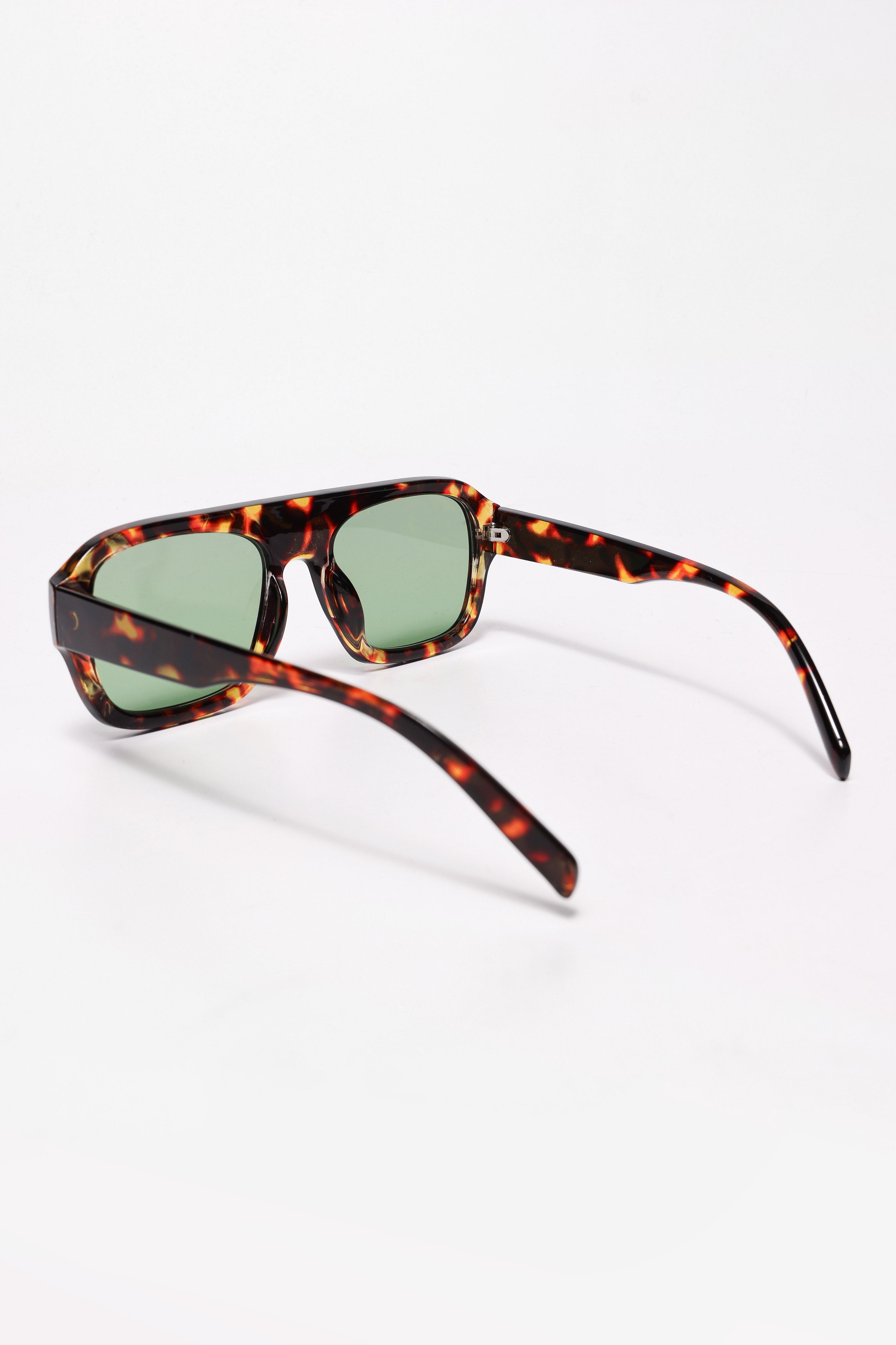 Brille - Leopard + Green