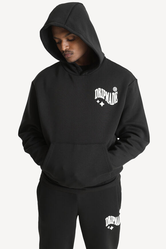 Kapuzensweatshirt - Jet Black