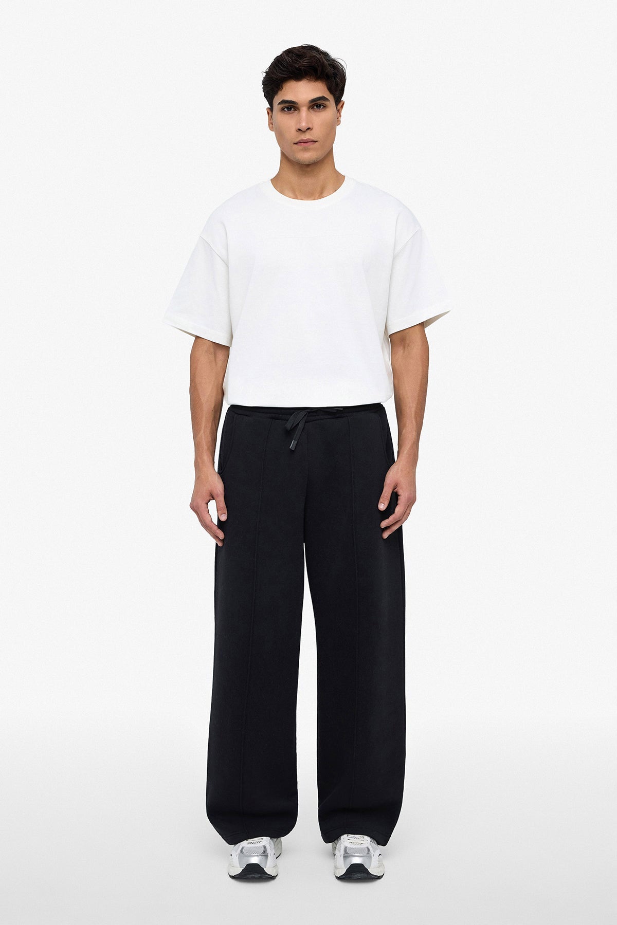 Puff Coeur Sweathose - Black