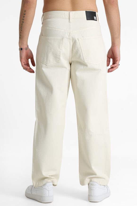 Worker Baggy Fit Jeans - Oatmeal Overdye