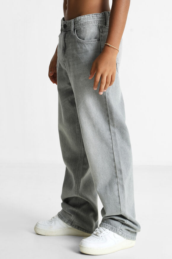 NKMYRAN Straight Fit Jeans - Light Grey Denim
