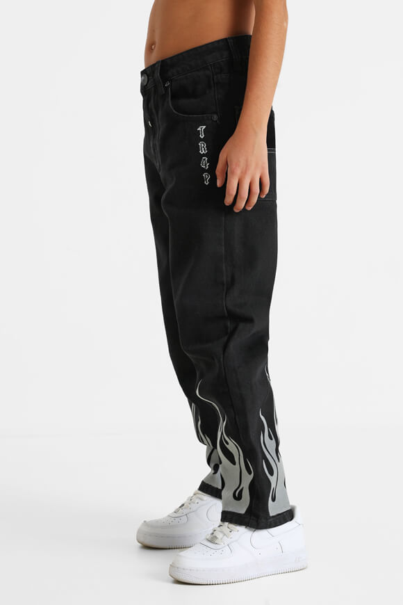 Loose Fit Jeans - Black