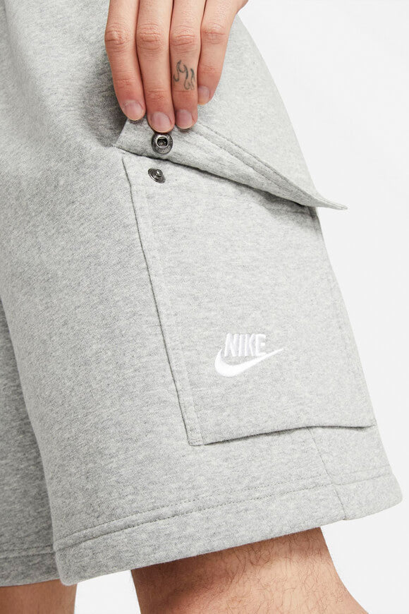 Sweatshorts - Grau meliert