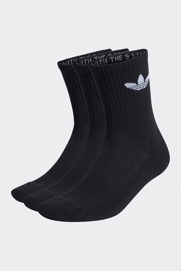 Dreierpack Socken - Schwarz