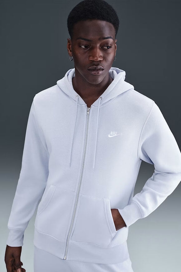 Sportswear Club Kapuzensweatjacke - Ghost